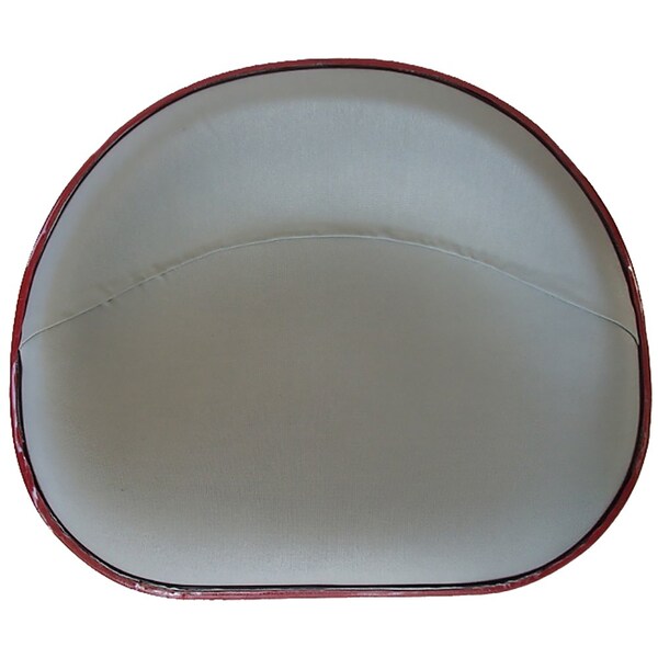 Aftermarket Upholstered Silver Canvas Pan Seat Fits International Harvester 357518R91 PHM-7450 - main